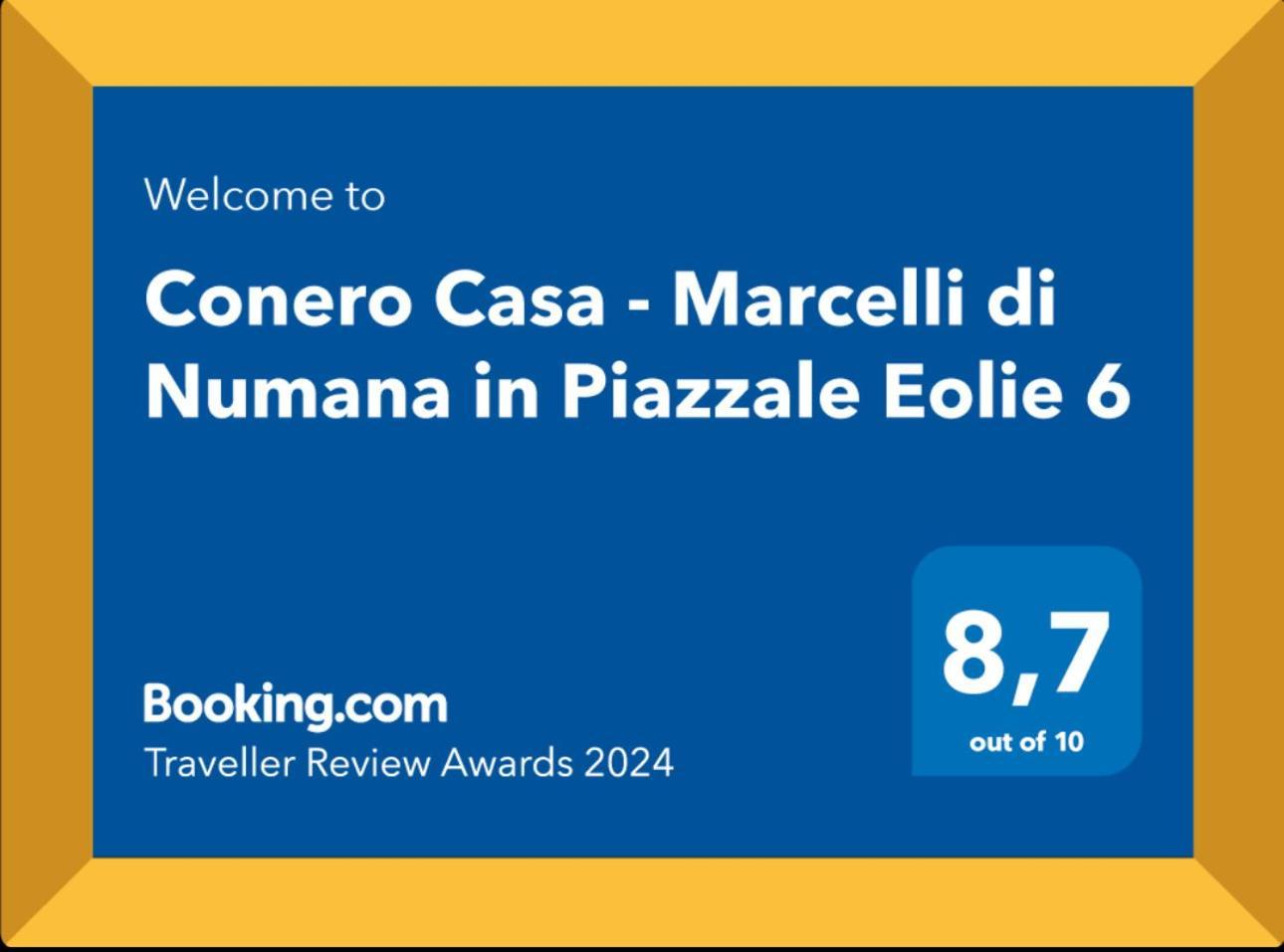 Conero Casa - Marcelli Di Numana In Piazzale Eolie 6 Con Parcheggio Esclusivo Apartment Exterior foto