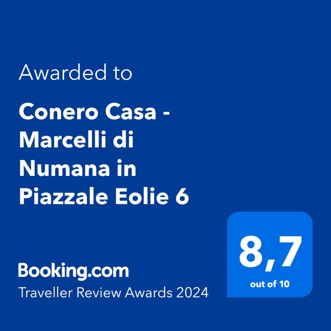 Conero Casa - Marcelli Di Numana In Piazzale Eolie 6 Con Parcheggio Esclusivo Apartment Exterior foto